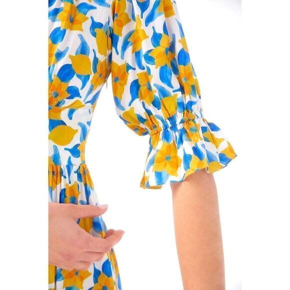 Soi Paris Bohemian Capri Print Dress in Capri Size 34 2 - Picture 11 of 11